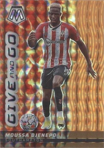 2021-22 Panini Mosaic Premier League Moussa Djenepo #29