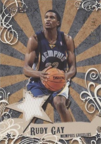 2006-07 Topps Luxury Box - Rudy Gay #MR-RG
