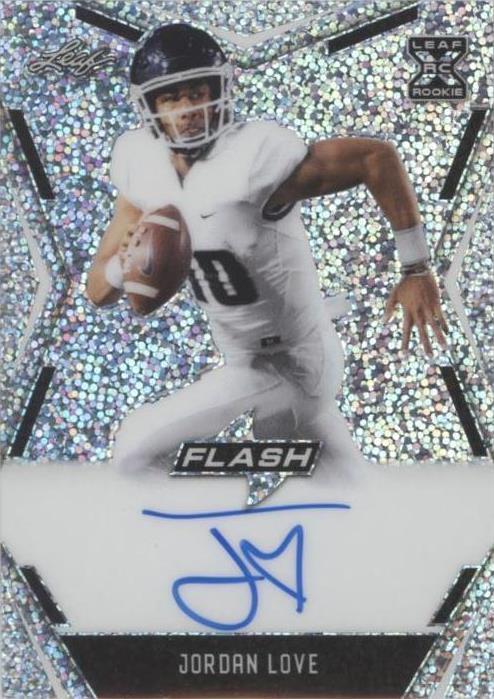 2020 Leaf Flash Jordan Love #BA-JL1