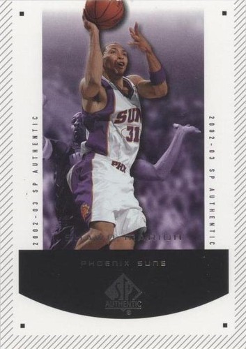 2002-03 SP Authentic - Shawn Marion #71