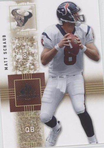 2007 SP Chirography Matt Schaub #40