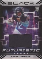 2022 Panini Black Velus Jones Jr. #FUT-VJO