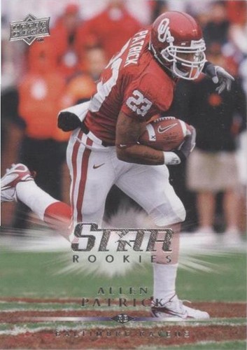 2008 Upper Deck Allen Patrick #205