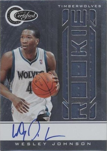 2010-11 Totally Certified - Wesley Johnson #169