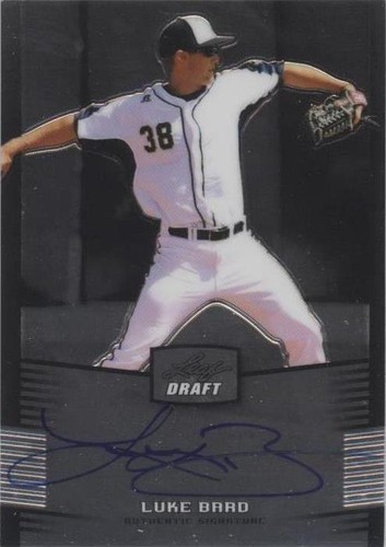 2012 Leaf Metal Draft - Luke Bard #BA-LB1
