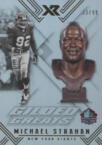 2017 Panini XR Michael Strahan #GG-MST