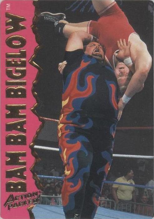 1995 Action Packed WWF - Bam Bam Bigelow #10