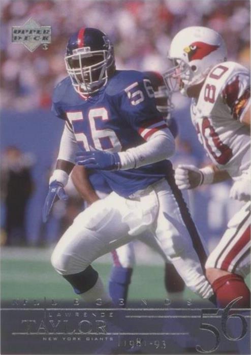 2001 Upper Deck NFL Legends Lawrence Taylor #55