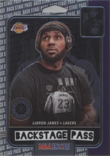 2019-20 Panini NBA Hoops Premium Stock - LeBron James #7
