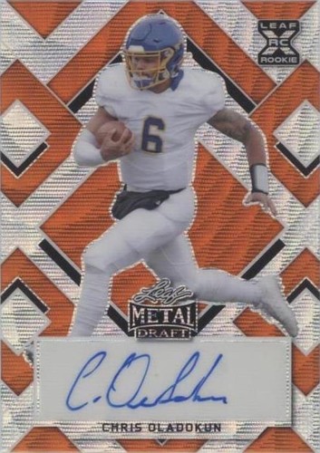 2022 Leaf Metal Draft Chris Oladokun #BA-CO3