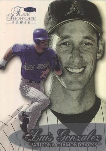 1999 Flair Showcase - Luis Gonzalez #122