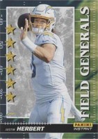 2021 Panini Instant NFL Justin Herbert #FG18