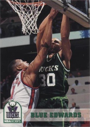 1993-94 NBA Hoops - Blue Edwards #123
