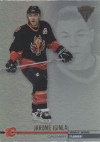 2001-02 Pacific Private Stock Titanium - Jarome Iginla #18