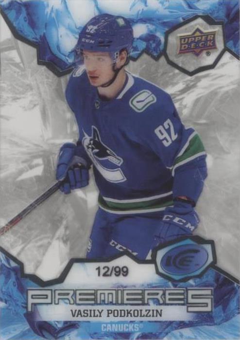 2021-22 Upper Deck Ice - Vasily Podkolzin #241
