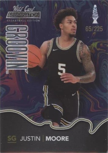 2021-22 Wild Card Alumination - Justin Moore #BG-31