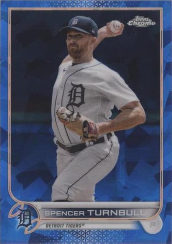 2022 Topps Chrome Sapphire Edition - Spencer Turnbull #228