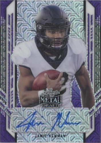 2021 Leaf Metal Draft Jamie Newman #PA-JN1