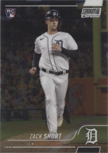 2022 Topps Stadium Club Chrome - Zack Short #132