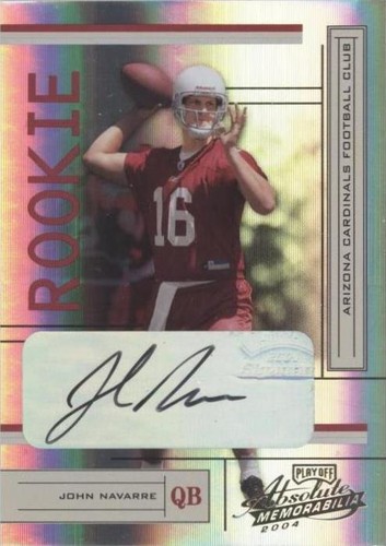 2004 Playoff Absolute Memorabilia John Navarre #156