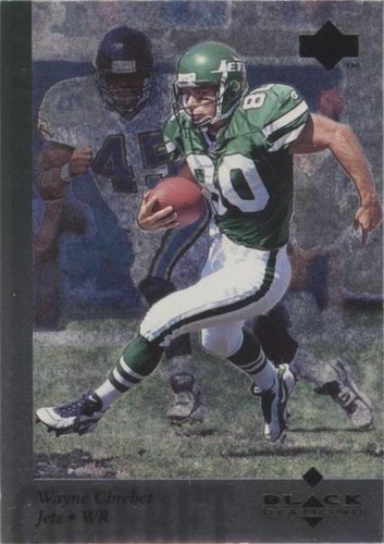 1997 Upper Deck Black Diamond Wayne Chrebet #87