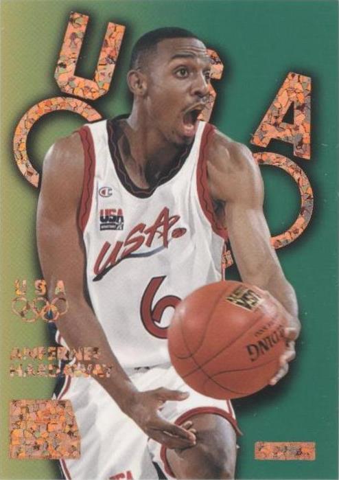 1996 Skybox USA Basketball - Anfernee Hardaway #B1