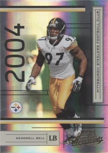 2004 Playoff Absolute Memorabilia Kendrell Bell #117