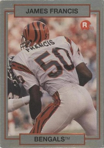 1990 Action Packed Rookie Update James Francis #31