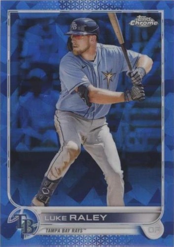 2022 Topps Chrome Update Series Sapphire Edition - Luke Raley #US24