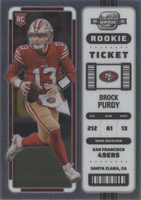 2022 Panini Contenders Optic Brock Purdy #68