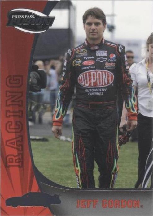 2009 Press Pass Fusion - Jeff Gordon #68
