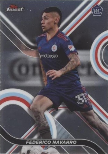 2022 Topps Finest MLS Federico Navarro #43