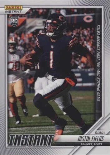 2021 Panini Instant NFL Justin Fields #82