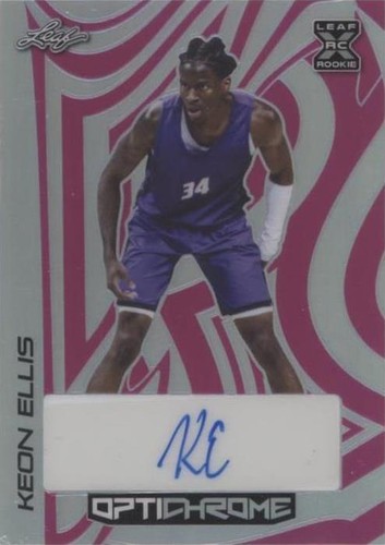 2022-23 Leaf Optichrome - Keon Ellis #BA-KE1