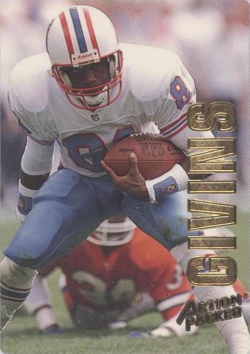1993 Action Packed Ernest Givins #18