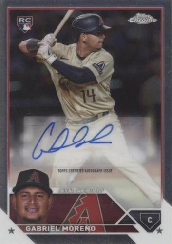 2023 Topps Chrome Update Series - Gabriel Moreno #AC-GM