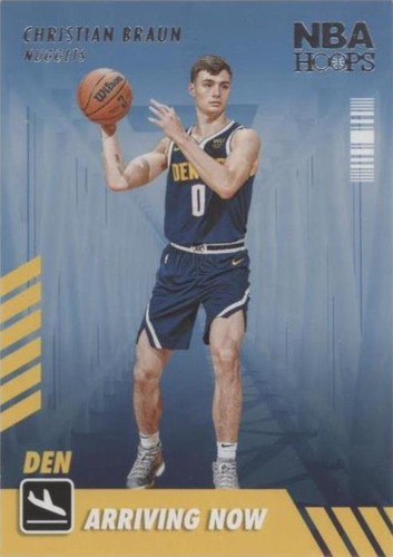 Christian Braun RC 2022-23 Player of the Day NBA Rookie Card