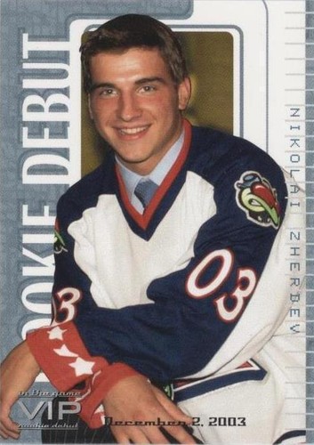 2003-04 In the Game VIP Rookie Debut - Nikolai Zherdev #74