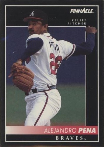 1992 Pinnacle - Alejandro Pena #528