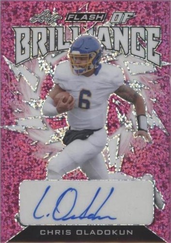 2022 Leaf Flash Chris Oladokun #FB-CO2