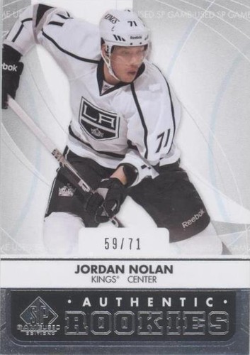 2012-13 SP Game Used Edition - Jordan Nolan #125