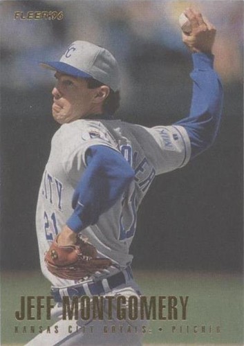 1996 Fleer - Jeff Montgomery #135