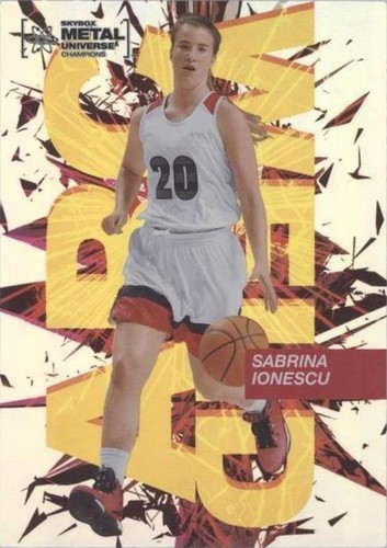 2021 Skybox Metal Universe Champions - Sabrina Ionescu #AW-4