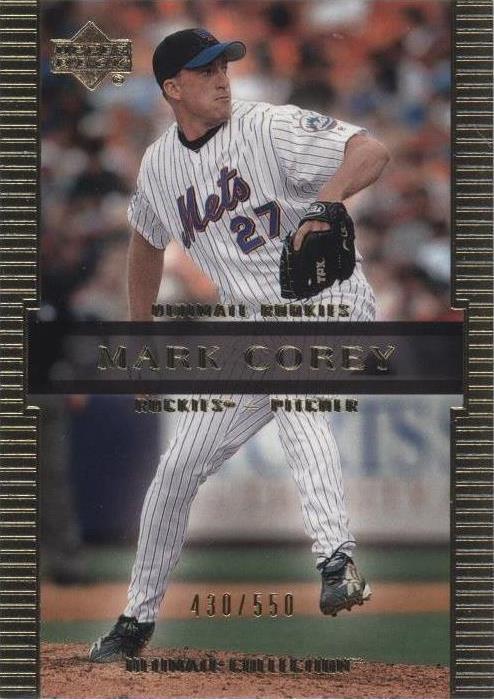 2002 Upper Deck Ultimate Collection - Mark Corey #69