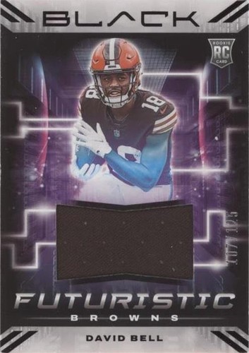 2022 Panini Black David Bell #FUT-DBE