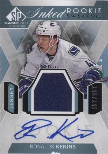 2015-16 SP Game-Used - Ronalds Kenins #IRS-RK