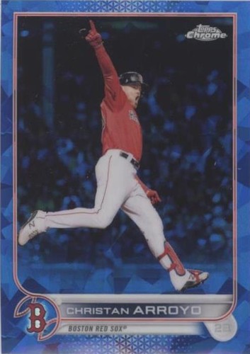 2022 Topps Chrome Sapphire Edition - Christian Arroyo #582