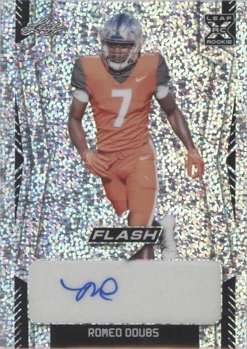 2022 Leaf Flash Romeo Doubs #BA-RD1