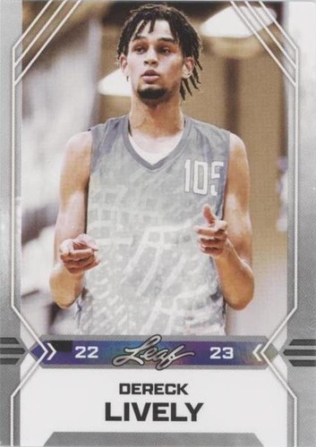 2022-23 Leaf Draft - Dereck Lively #B-1