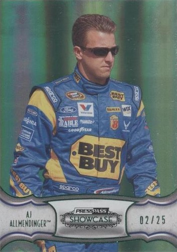 2011 Press Pass Showcase - A.J. Allmendinger #25